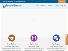 Tablet Screenshot of empiricaledge.com